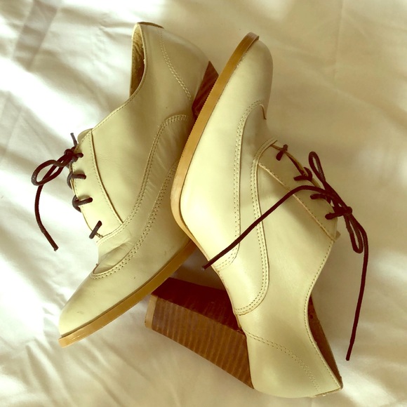 High heeled brogues new look Clearance